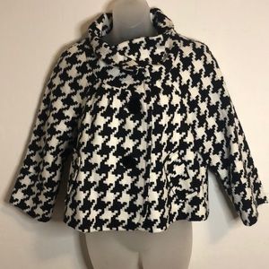 Peter Nygard - Nygard Collection houndstooth jacket, size 10.